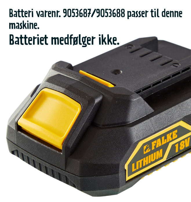 Fogskärare / Multislip 18V Falke